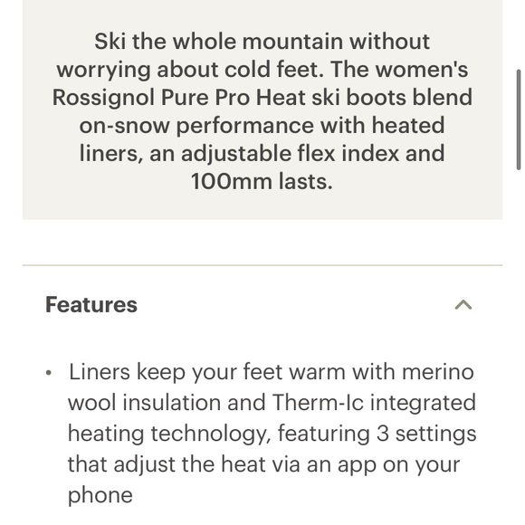 Rossignol Pure Pro Heat Ski Boots - Women's 23.5 - Picture 12 of 16